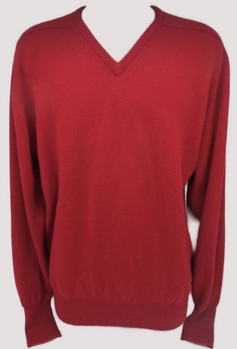 Men's V Neck Jumper